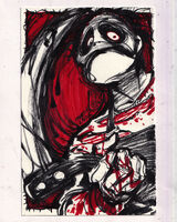 blood character:leslie_vernon horror mask medium:trad_doodle request scythe series:behind_the_mask series:film // 1000x1250 // 521KB