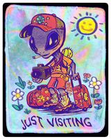 alien cryptid gray_alien medium:trad_ink_digital_color series:sticker_club sticker // 960x1200 // 643KB