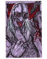 big_forehead blood character:victor_gideon forked_tongue long_haired_boy medium:trad_doodle request series:resident_evil snakes toned_paper tongue white_hair // 1000x1250 // 534KB