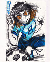 bowl_cut character:meguru_bachira medium:trad_doodle request series:anime series:blue_lock sports // 1000x1249 // 417KB