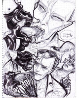 blowjob character:albert_wesker character:chris_redfield cum_feeding cum_swap huge_schmeat penis praise series:resident_evil ship:chrisker smile sperm // 1000x1250 // 588KB