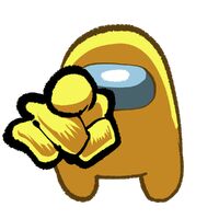 artist:SCUMSUCK character:crewmate emote medium:digital_doodle pointing series:among_us transparent // 1000x1000 // 135KB