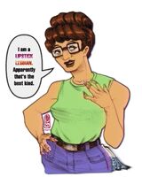 character:peggy_hill dialogue glasses hanky_code lesbian mature_woman series:king_of_the_hill sticker // 1000x1250 // 288KB
