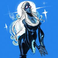 character:blue_diamond girl medium:trad_doodle_digital_color request series:steven_universe // 1000x1000 // 452KB