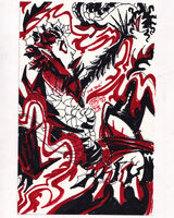 girl medium:trad_doodle request series:other's_ocs worms // 1000x1250 // 470KB
