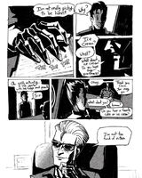 character:albert_wesker character:chris_redfield comic dialogue series:resident_evil ship:chrisker // 1111x1389 // 490KB
