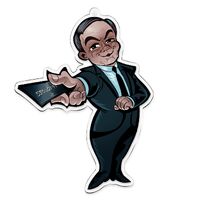 big_forehead business_card character:the_recruiter_(deadpool) charm_design chibi combover commission crow's_feet looking_at_viewer medium:digital_ink_digital_color series:deadpool series:marvel smile suit tie // 1280x1280 // 665KB