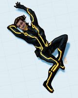bodysuit bulge character:clu_(tron) commission medium:trad_ink_digital_color nipples pinup series:tron stubble // 1000x1250 // 260KB