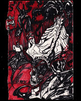 bathtub character:tentaspy claws medium:trad_doodle request ship:ollie_n_basile skinny tentacles // 1000x1250 // 475KB