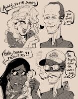 character:dale_gribble character:john_redcorn character:nancy_gribble dialogue glasses medium:digital_doodle redraw series:king_of_the_hill smoking // 1500x1909 // 365KB