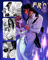 character:dale_gribble character:john_redcorn comic dancing parody:carrie_(1976) prom series:king_of_the_hill ship:sanchdiego // 1000x1250 // 494KB