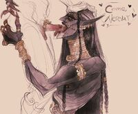 black_hair blowjob character:dagoth_ur character:nerevar cock_ring jewelry long_haired_boy medium:digital_doodle nipple_piercing nose_ring series:morrowind series:the_elder_scrolls ship:neravoryn yaoi // 1280x1063 // 574KB