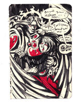 black_and_white character:sanguinius medium:trad_doodle red_eyes request series:warhammer_40k yume // 1680x2100 // 757KB