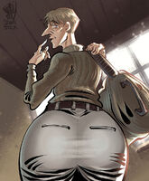 3d_mousepad bag bg_detailed big_butt big_nose blonde_hair character:wolfgang_grimmer commission khakis medium:digital_ink_digital_color old_man series:monster sweater // 827x1000 // 206KB