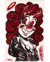 curly_hair devil_horns girl medium:trad_doodle red_hair request series:other's_ocs smile // 1000x1250 // 484KB