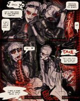 character:albert_wesker character:chris_redfield character:tyrant_chris_redfield comic dialogue medium:trad_ink_digital_tones monster_boy monster_penis monster_x_boy penis_growth seme:monster seme:younger series:resident_evil ship:chrisker transformation uke:evil uke:older // 1000x1250 // 664KB