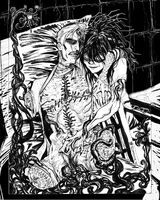 amputated_arm amputated_leg amputation burns character:albert_wesker handjob hospital oc_x_canon scars series:other's_ocs series:resident_evil vulva // 1111x1389 // 491KB