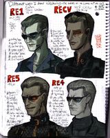 character:albert_wesker comparison medium:trad_ink_digital_color series:resident_evil // 1111x1389 // 700KB