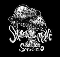 design mushroom series:shaggie_mane // 1141x1080 // 542KB