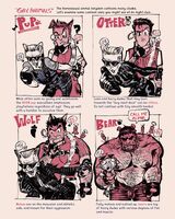 character:albert_wesker character:chris_redfield comic dialogue series:just_gorly_things series:resident_evil ship:chrisker // 1280x1600 // 519KB
