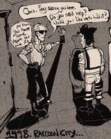 character:albert_wesker character:chris_redfield medium:trad_doodle series:resident_evil ship:chrisker // 1200x1500 // 427KB