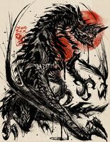 character:gogmazios dragon series:monster_hunter // 773x1000 // 468KB