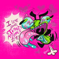 character:girl medium:trad_doodle_digital_color request series:invader_zim // 1000x1000 // 377KB