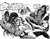 big_boobs breeding butthole character:dale_gribble character:john_redcorn condom crying ejaculation flaccid long_haired_boy medium:sketchpage medium:trad_ink_digital_tones missionary muscles nude penis seme:dude seme:smaller series:king_of_the_hill ship:sanchdiego skinny smile smoking sweat uke:dude uke:larger uke:muscular yaoi // 2000x1578 // 675KB